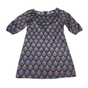 DR35 Anna Grace 3/4 Sleeve Shirt Dress Small